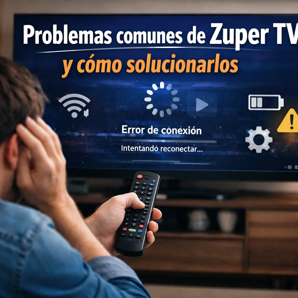 Problemas comunes de Zuper TV y cómo solucionarlos